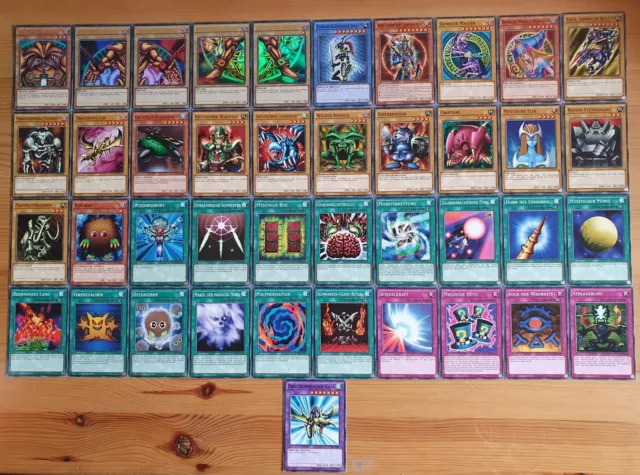 Yu-Gi-Oh! Exodia Dunkler Magier Gesandter des Anfangs Yugi Muto Deck DEUTSCH