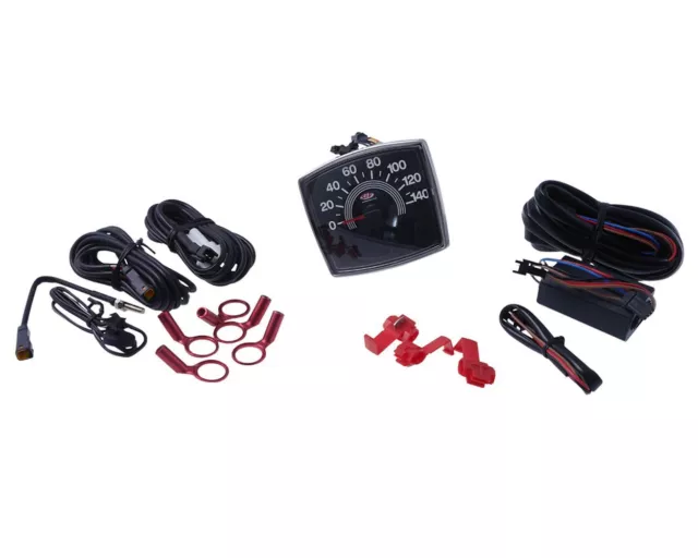 Compte-tours/tachymètre SIP 2.0 Diamètre:84x73mm, - 140 (km/h/mph) / 140000 (tr/