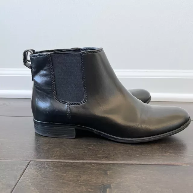 Franco Sarto 'Embry' Women's Chelsea Black Leather boots, 7.5 3