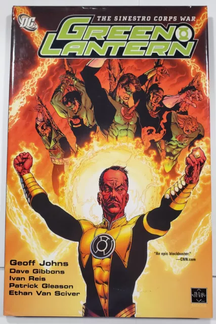 Green Lantern: The Sinestro Corps War, Vol. 1 & 2 Geoff Johns Hardcover TPB DC