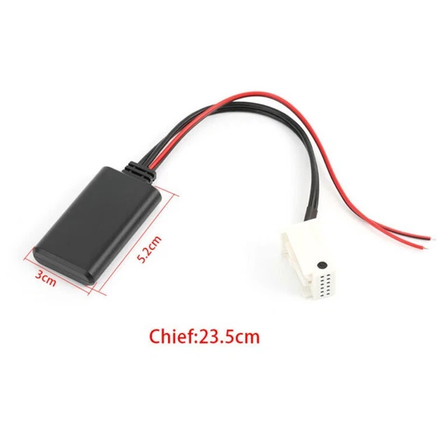 Bluetooth Aux Cable Accessoire Remplacement Remplacer Adaptateur Audio