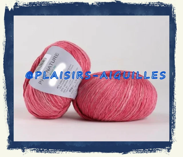 Lot De 5 Pelotes De Fil Fantaisie Phildar Sequins Cuivre – Polyester Brillant, Neuves