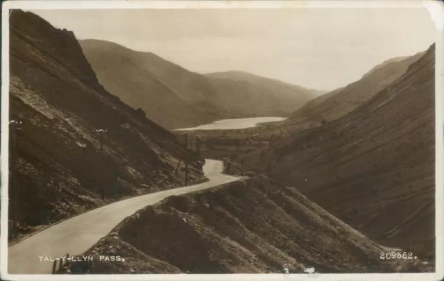 Tal Y llyn Pass real photo valentine