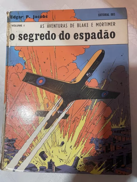 Blake et Mortimer EO 1970 Portugal Secret Espadon Vol. 1 SEHR GUTER ZUSTAND