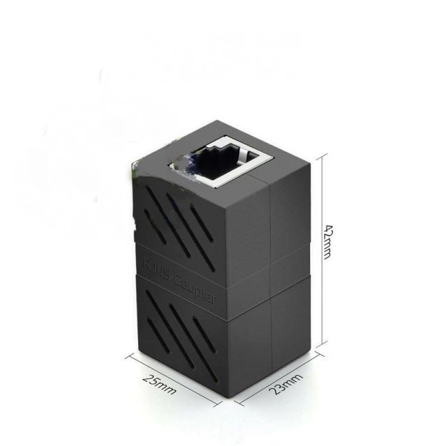 Rj45 Network Cable Connector Butt Double-Shielded Network Straight-Through Head