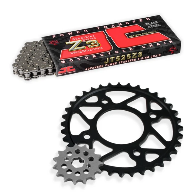 JT KAWASAKI ZX-14R (12-23) JT Brand Steel Sprockets & 530 Chain Kit