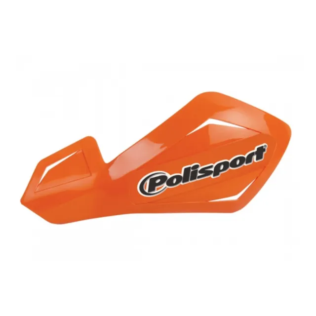 POLISPORT Handprotektor Universal FREEFLOW LITE orange mit Haltersatz