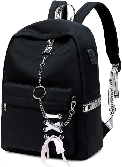 HY760 Cute Casual Hiking Daypack Waterproof Bookbag School Bag Backpack for Girl