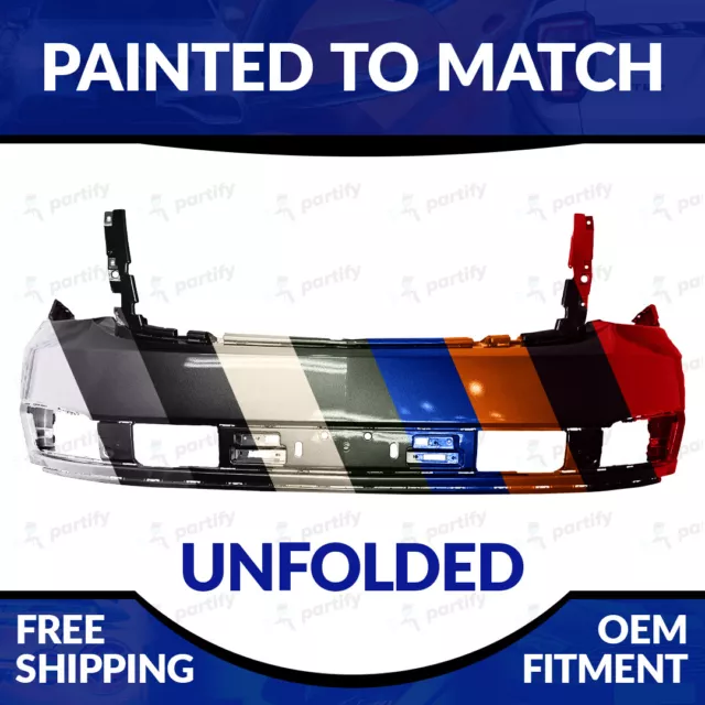 NEW Painted 2015-2020 Chevy Suburban/Tahoe Unfolded Front Bumper W/O Off-Road/SN