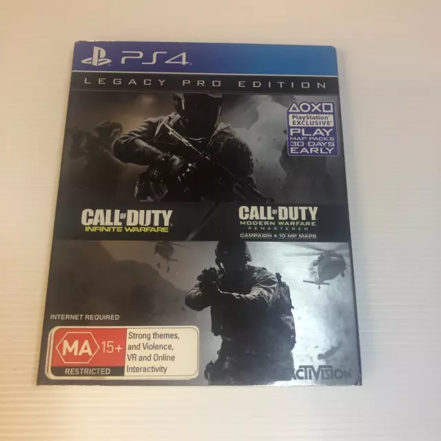 PS4 - CALL OF DUTY INFINITE WARFARE LEGACY PRO EDITION *steelcase MULTIPLAYER