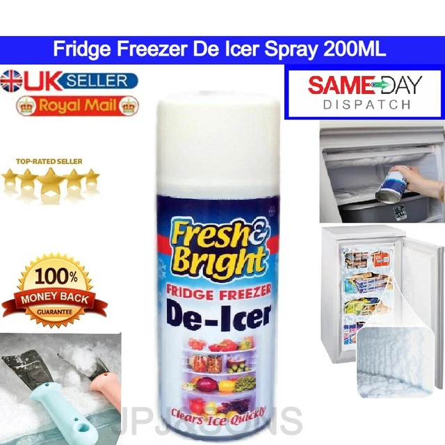 FRIDGE FREEZER DE Icer Spray Can Defrost Ice Quickly Anti Bacterial