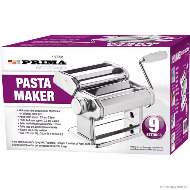 Pasta Lasagne Spaghetti Tagliatella Ravioli Maker Machine Stainless Steel Noodle