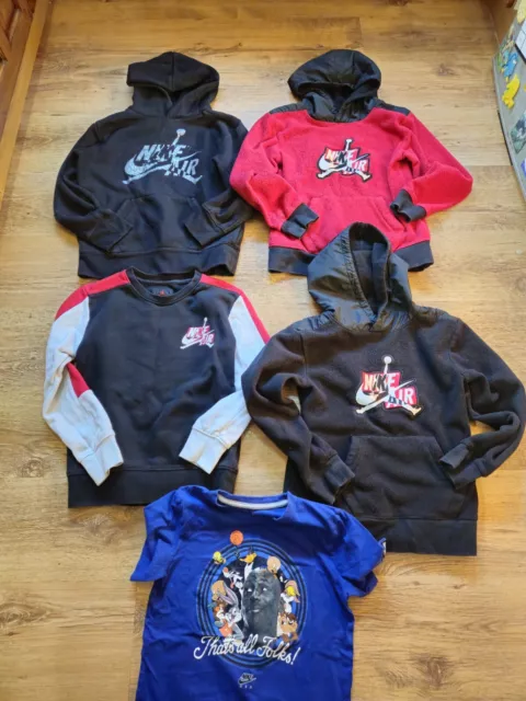 Boys Original Nike Air Jordan Jumpman X5 Bundle Hoodie, Size 10-12years,