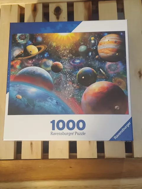 Ravensburger PLANETARY VISION 1000 Piece Jigsaw Puzzle Solar System Brand New
