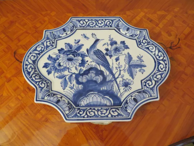 Royal Delft De Porceleyne Fles schöne Wandplatte