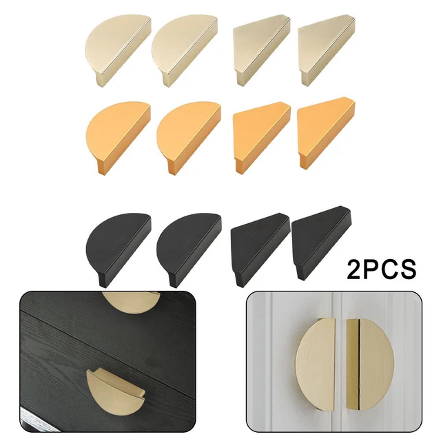 GOBEKOR Lot De 10 Poignées De Porte De Passage En Bronze Huilé