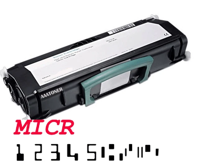 MICR Check (3.5k) Toner Cartridge for Dell M797K, 2230d Lexmark E260, E260dn