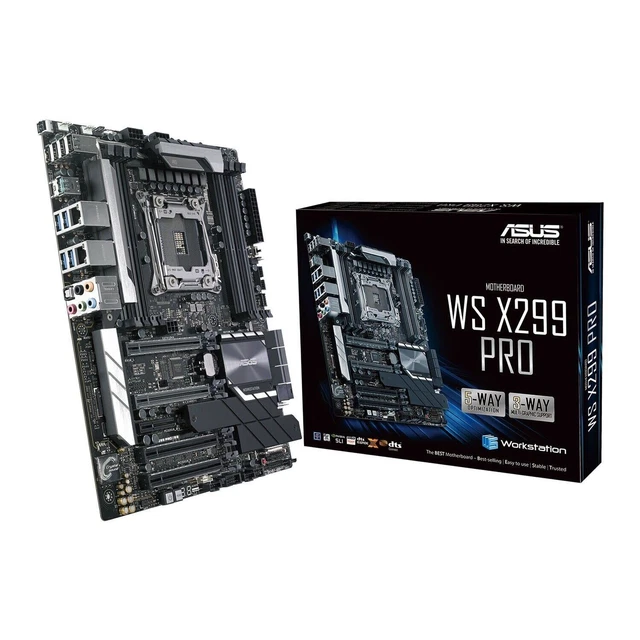 ASUS WS X299 PRO ATX Workstation Motherboard £310.00 PicClick UK