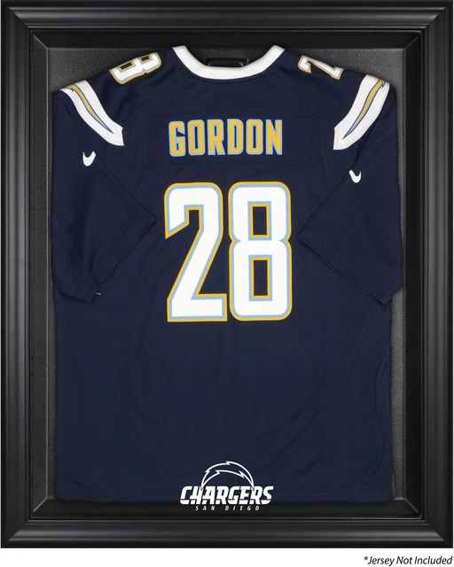 San Diego Chargers Black Frame Jersey Display Case - Fanatics Authentic