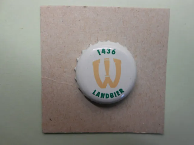 Kronkorken 1 Stück Sachsen Wernesgrüner Landbier 1436 DE crown bottle cap chappa