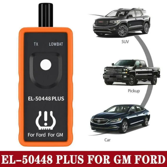 EL50448 TPMS Relearn Reset Tool Auto Tire Pressure Monitor For GM Ford Chevy GMC