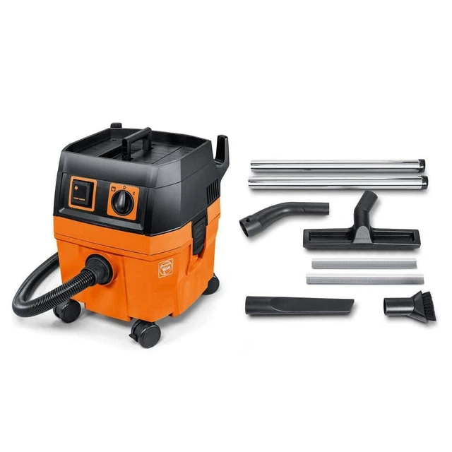 FEIN Dust Wet/Dry Vacuum Cleaner 5.8 Gal. Cartridge 150 CFM W/Accessory Set