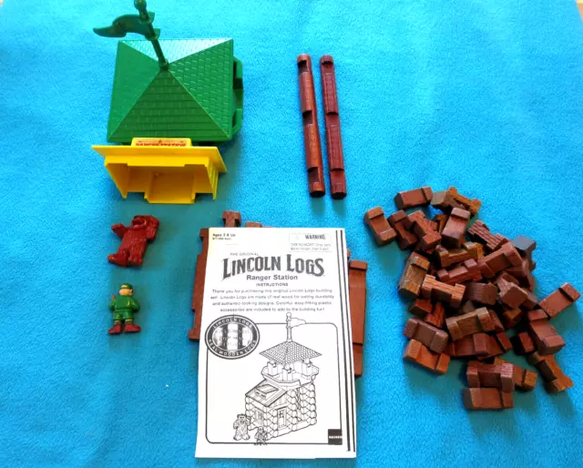 Lincoln Logs Ranger Station Building Set