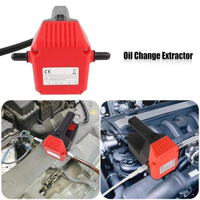 Car Engine Oil Extractor Pump Electric Motor Fuel Suction Transfer a ng Ch K3V6