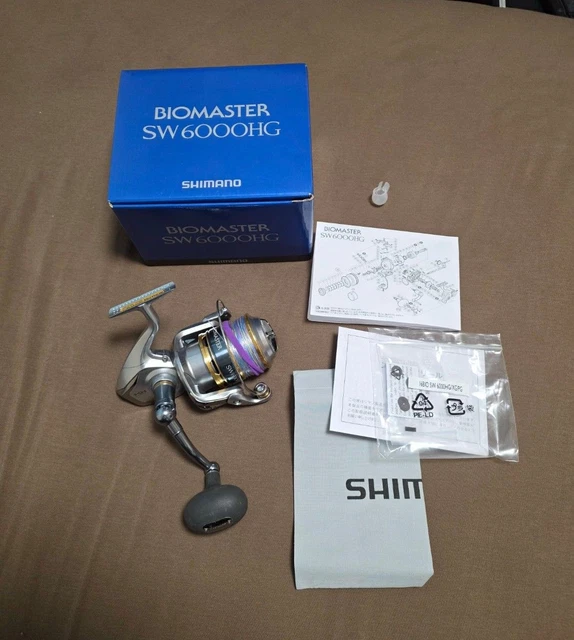 SHIMANO 16 BIOMASTER SW 6000XG SHIMANO BIOMASTER Spinning Reel