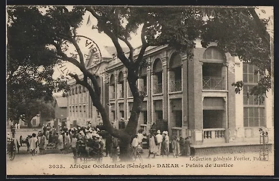 CPA Dakar, Palais de justice 1917