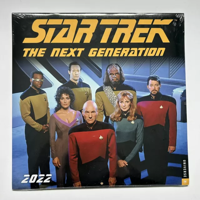 Star Trek The Next Generation 2022 Calendar - NEW By Universe Publishing