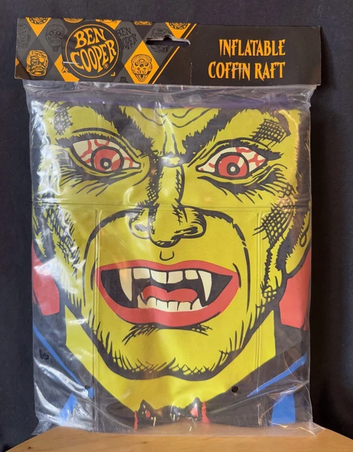 Coffin Inflatable Raft 2024 LOOT FRIGHT 🔥 BEN COOPER ~ INFLATABLE COFFIN RAFT 🔥 NECA ~Unopened ...