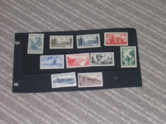 France stamps mid 1940s Mint small collection