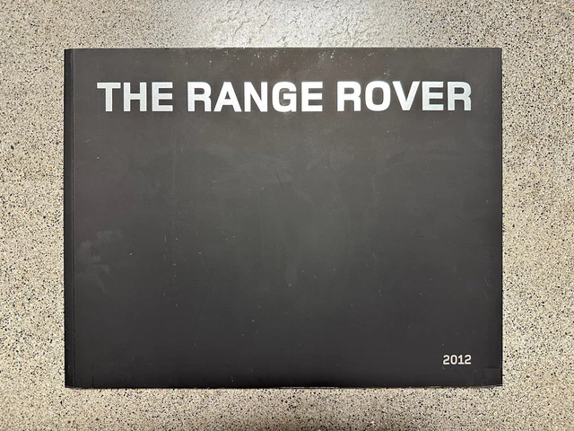 2012 Land Rover Range Rover Brochure HSE Supercharged Autobiography Catalog OEM