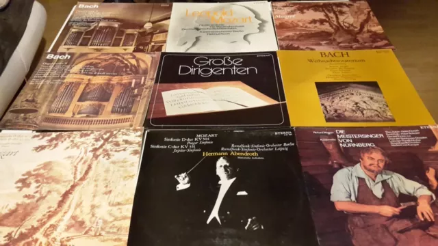 Schallplatten Sammlung Klassik
