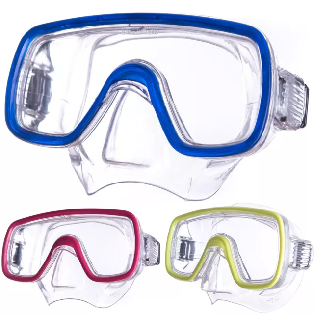 SALVAS Kinder Tauchmaske Domino Schnorchel Taucher Schwimm Brille Maske Mit Nase