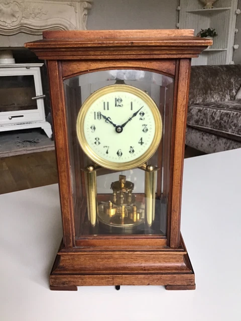 antique-gustav-becker-anniversary-torsion-400-day-mantel-clock-4-glass