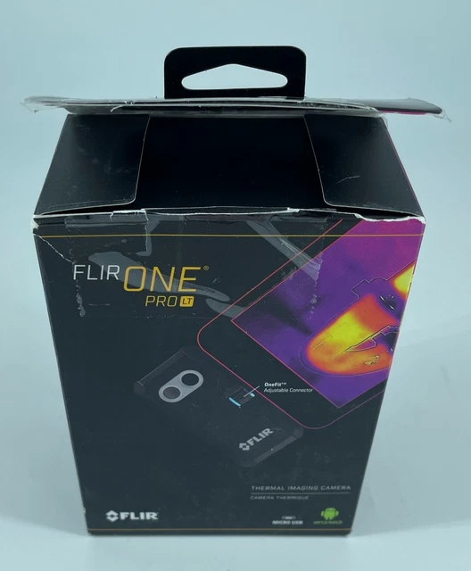 Flir One Pro LT Micro Pro-Grade Thermal Camera For Android USB-Micro - UNTESTED
