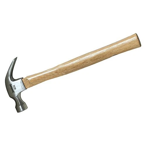 Silverline HA03B 8 Ounce Hardwood Shaft Claw Hammer