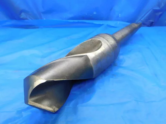 Union 2 1/2 O.d. Hss Twist Drill Bit Hs-G Morse Taper #4 Shank 2.5 Mt4 Usa Made