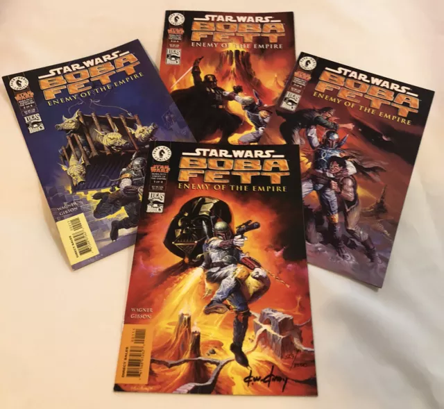 Star Wars Boba Fett: Enemy of the Empire #1-4 Dark Horse High Grade SIGNED!!!🔥
