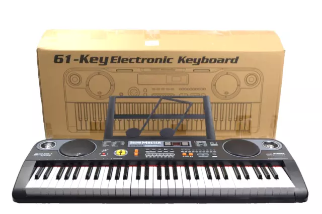 Klavier Keyboard  Digital Piano Elektronisch 61 Tasten Tragbar