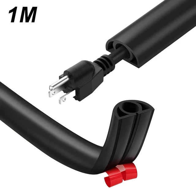 Protect and Conceal Cables with the PVC Flexible Cable Duct Available in 1/3/5M