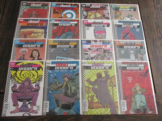Vertigo 2000 DEADENDERS Comic Book Issues #1-16 Complete Set Dead Enders 2 3 4 5