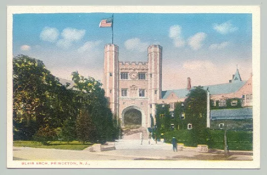 Princeton, New Jersey NJ ~ Princeton University Blair Arch  1920s ^