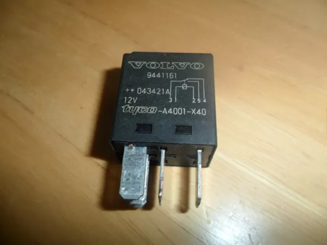 Volvo Tyco 12V 5 Pin Relay 9441161  A4001-X40