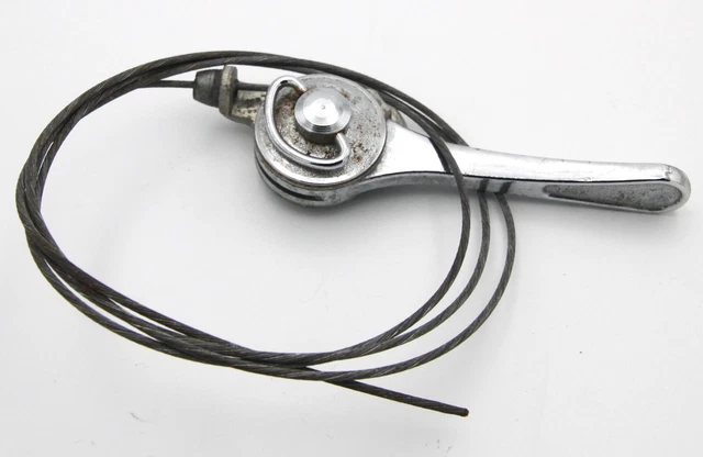 Leviers Et Manettes De Vitesse Huret Vintage - Acier Chromé, Pour Vélo De Route/course, Années 1970