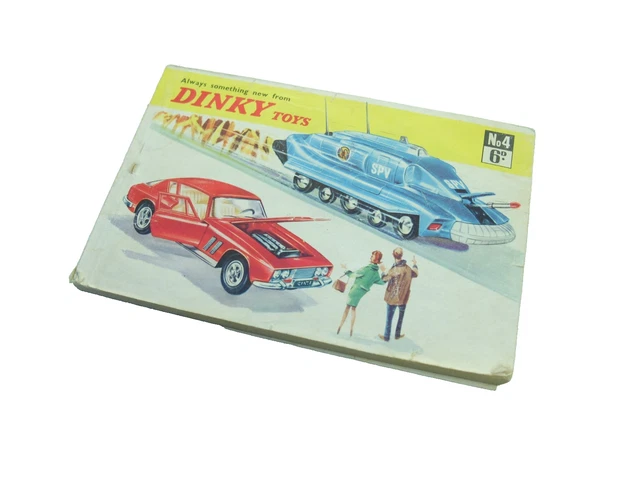 Catalogue Dinky Toys UK N°4 1968, 106 Pages, 14x9 Cm, Bon état D'usage