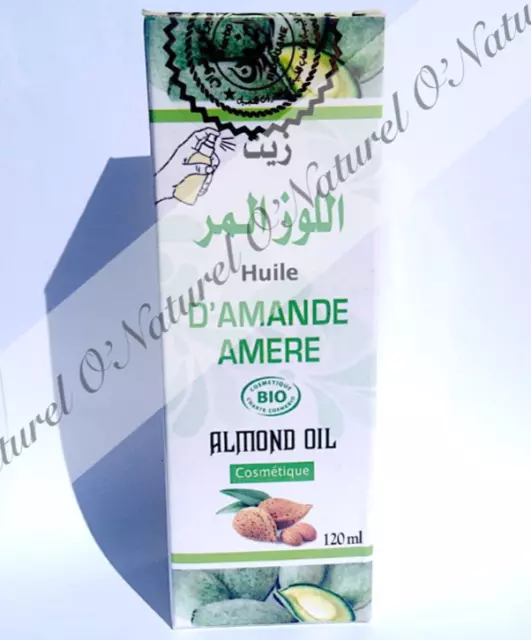 Huile d'Amande Amère BIO Spray 100% Pure 120ml Bitter Almond Oil