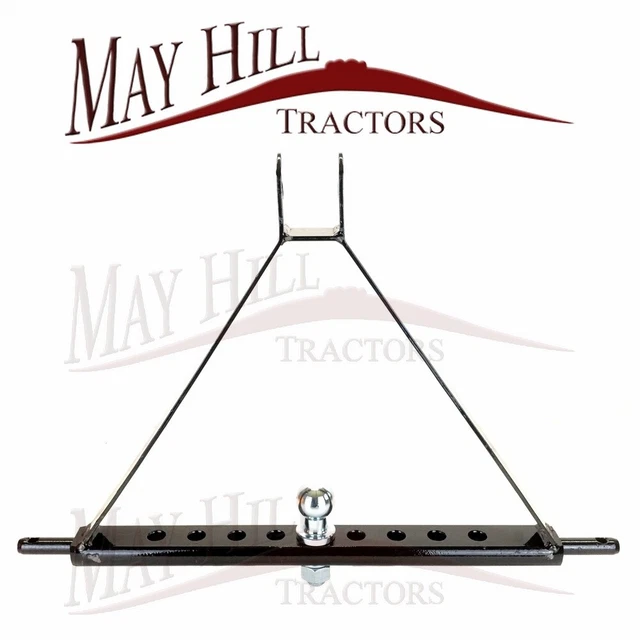 TRACTOR TOWING 9 Hole Drawbar Hitch System (Cat. 1) includes 50mm Tow